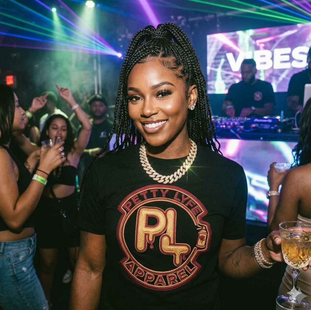 P LYFE Signature Loose Fit Crewneck