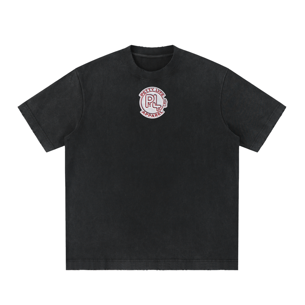 PL Classic | Heavyweight Vintage Washed Frayed Tee
