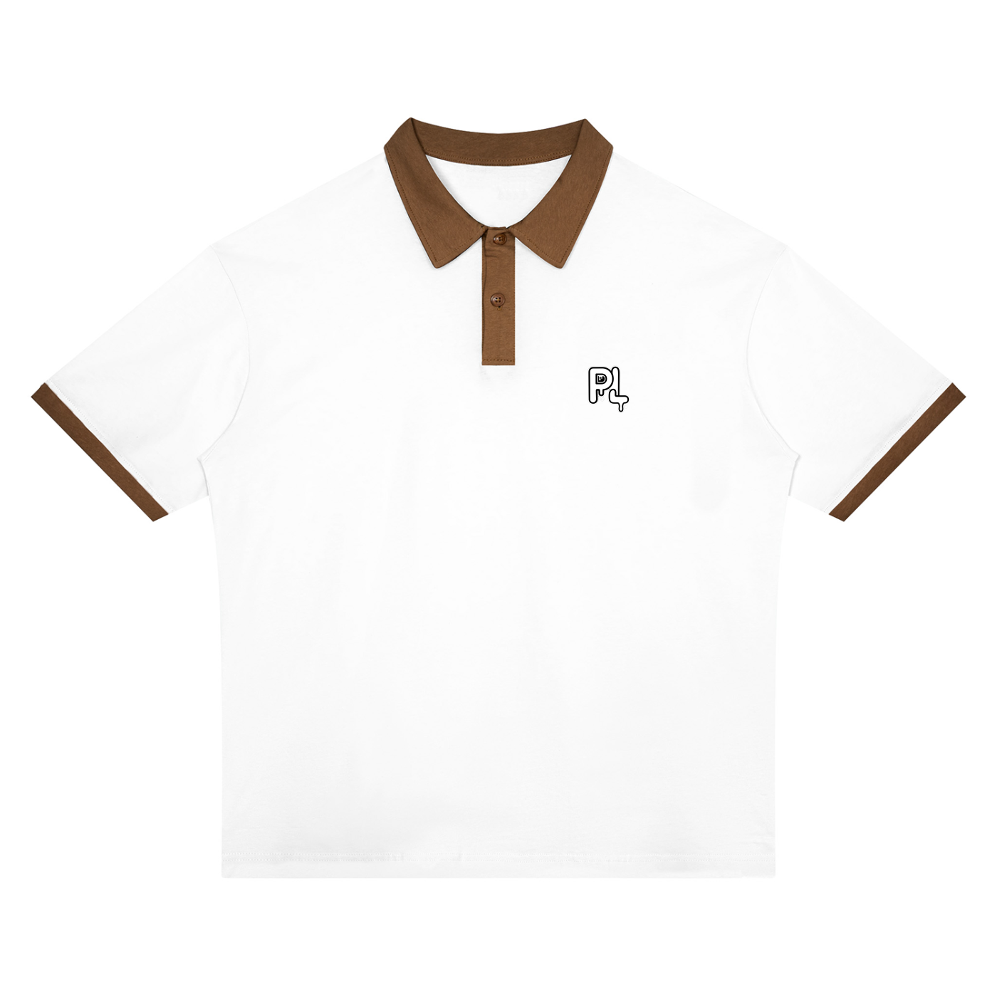 PL Classic Drop Shoulder Color Block Polo Shirt