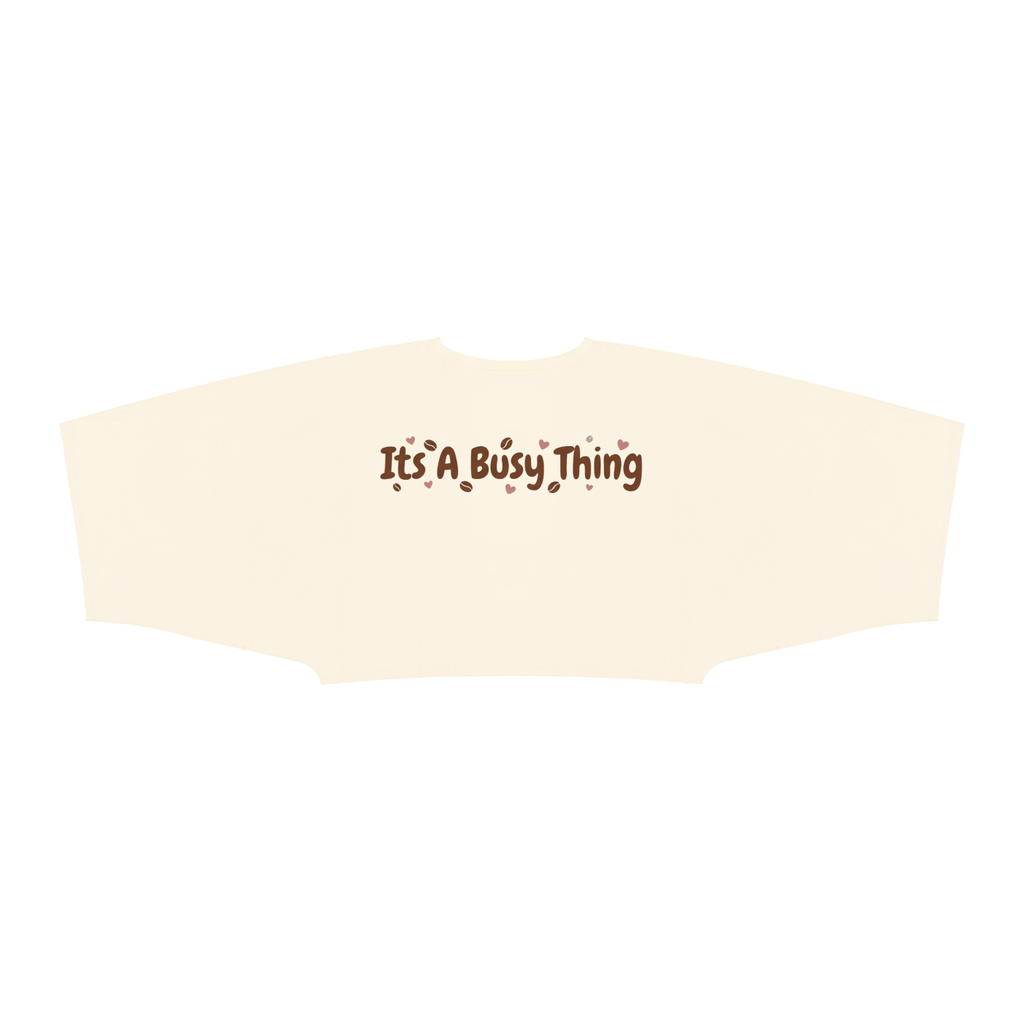 PL Drip Batwing Sleeve Crop Top | Beautiful Mommiez Collection