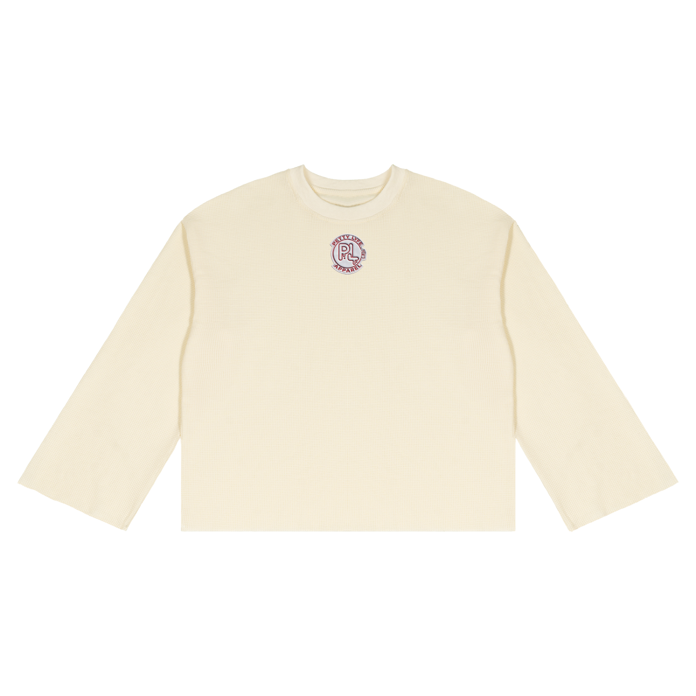 PL Classic | Thermal Waffle Raw-Edge Long Sleeve