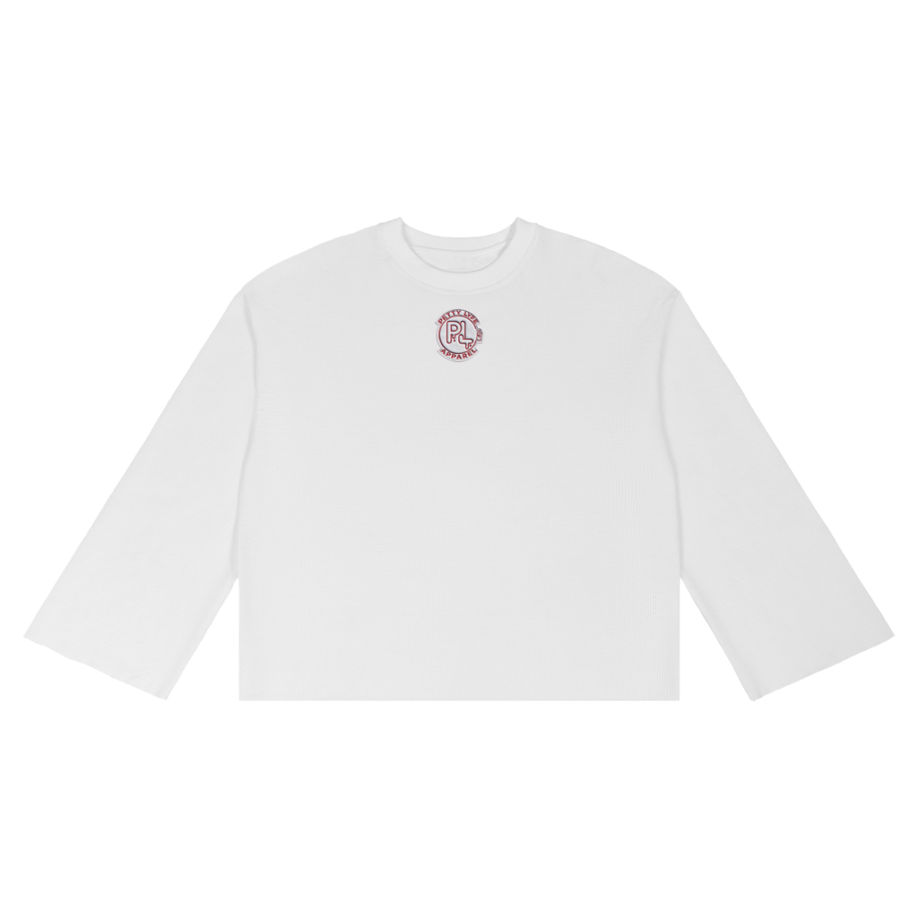 PL Classic | Thermal Waffle Raw-Edge Long Sleeve