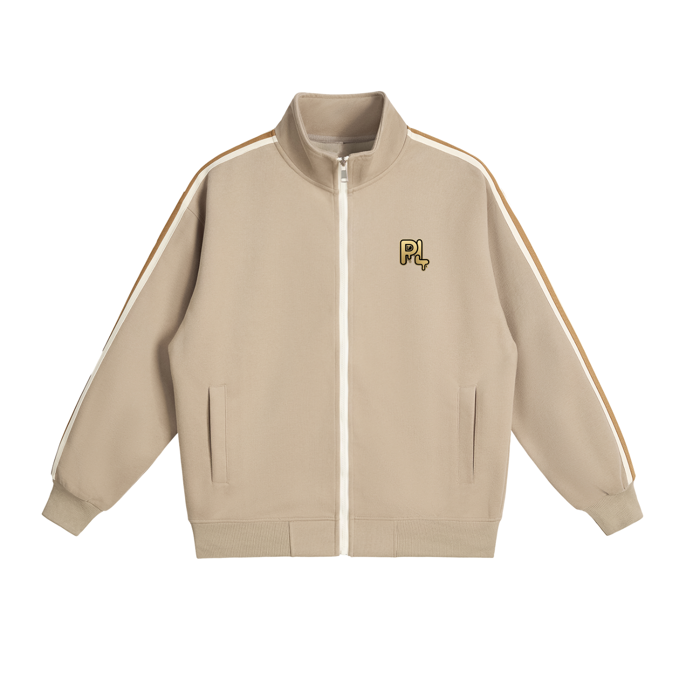 PL Classic Contrast Side-Stripe Stand Collar Jacket