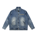 PL Cash Crop | Heavyweight Vintage Wash Zip-Up Denim Jacket