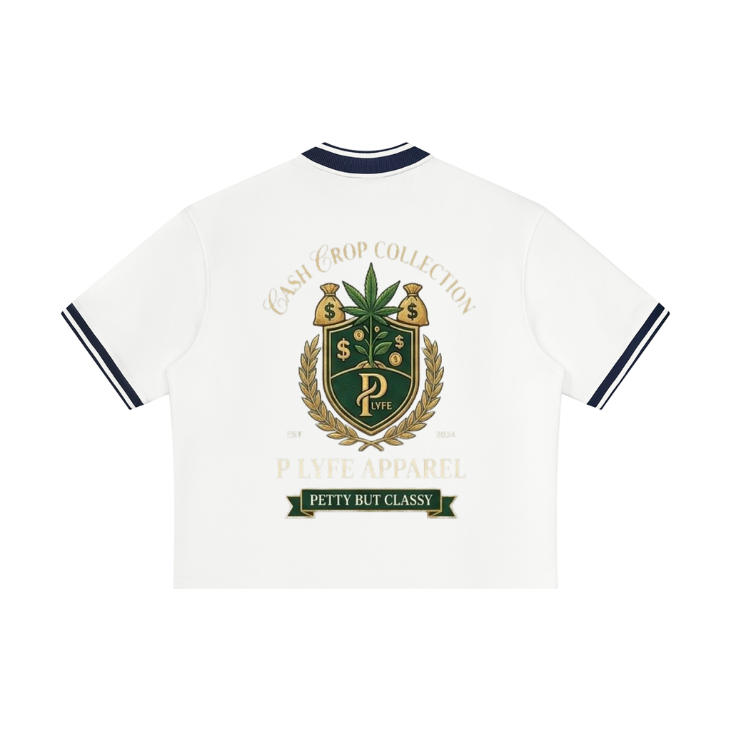 Cash Crop Oversized Streetwear Baseball Jersey